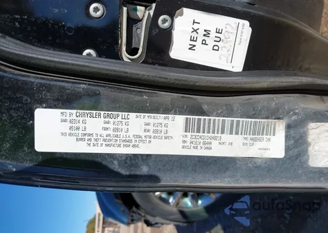 2012 Chrysler 300 Limited z USA, uszkodzony, nr VIN 2C3CCACG1CH249219